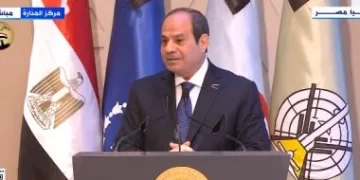 Sisi: Thanks to martyrs sacrifices, Egypt enjoys peace, security