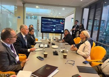 Environment minister meets her Azeri counterpart