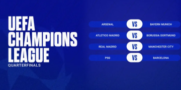 Real to face City in Champions League quarters. PSG gets Barca