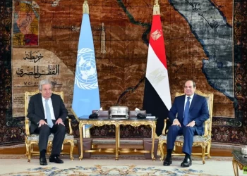 Sisi, Guterres stress imperative of two-state solution as sole path to justice, security, stability in region