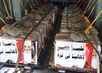 Egypt steps up aid airdrop over N. Gaza