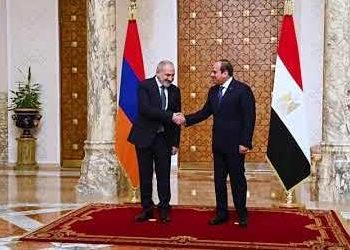Sisi to Armenian PM: Egypt exerts efforts to achieve immediate ceasefire in Gaza