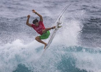 Brazil and Australia surfers win Olympic qualifier