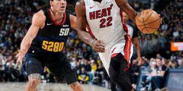 Nuggets edge Heat 103-97 1 - Egyptian Gazette Nuggets edge Heat 103-97