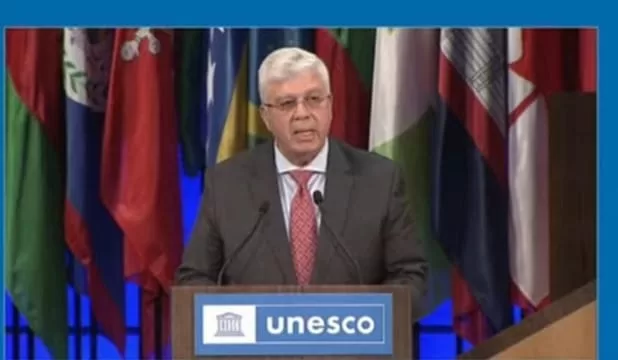 Higher education min. delivers Egypt's word in 219th UNISCO executive council 2 - Egyptian Gazette Higher education min. delivers Egypt's word in 219th UNISCO executive council 1 - Egyptian Gazette