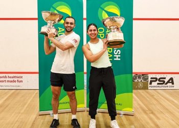 Egyptian duo claims Aussie squash Open