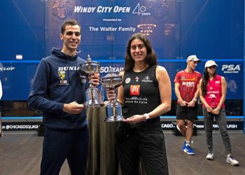 Egyptian duo Farag and Nour claim Windy titles