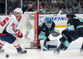 Capitals defeat Kraken 2-1