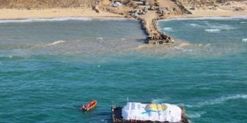 Truce efforts ongoing as first sea aid unloaded for hungry Gazans
