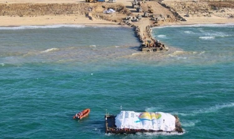 Truce efforts ongoing as first sea aid unloaded for hungry Gazans 2 - Egyptian Gazette Truce efforts ongoing as first sea aid unloaded for hungry Gazans 1 - Egyptian Gazette