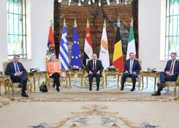 Sisi, EU leaders hold landmark summit, declaring elevation of ties to comprehensive partnership