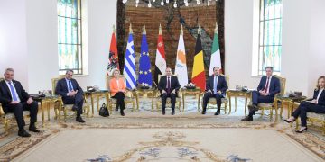 Sisi, EU leaders hold landmark summit, declaring elevation of ties to comprehensive partnership