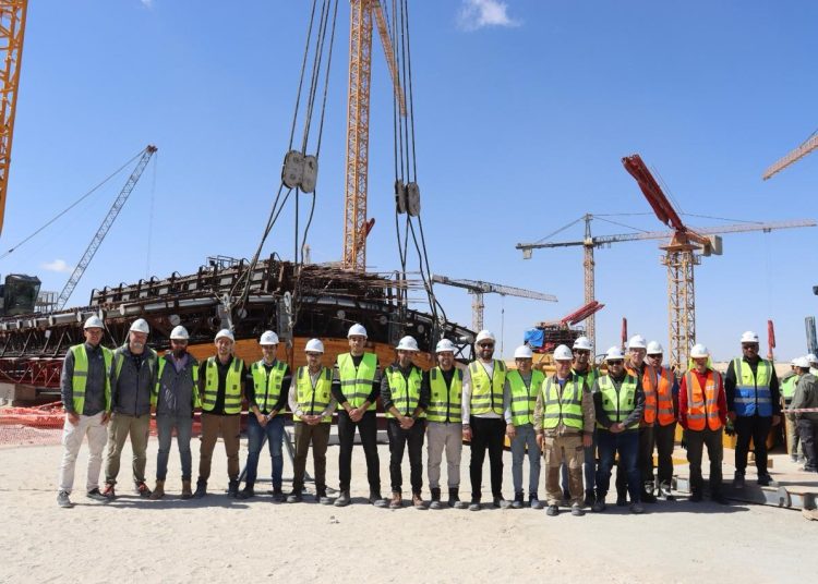 Installation of inner containment has started at El-Dabaa NPP Unit 1 1 - Egyptian Gazette