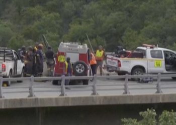 45 killed as South African bus plunges off a bridge