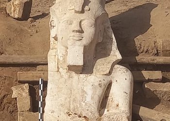 Ramses statue torso unearthed in Minya