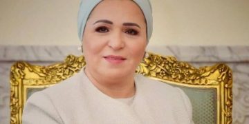 Egypt’s First Lady greets Egyptians on Sinai Liberation anniversary