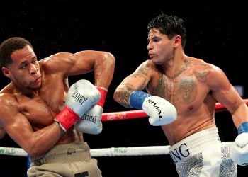 Garcia floors Haney 3 times in dramatic win