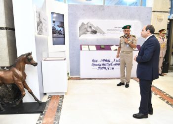 Sisi first Egyptian president to witness opening of equestrian competition: Jury head to MENA