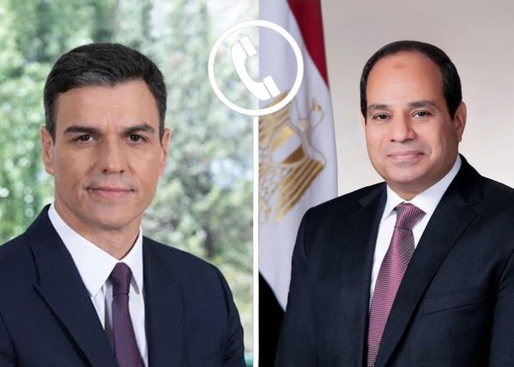 President Sisi, Spanish PM confirm extreme danger of escalating operations in Rafah 1 - Egyptian Gazette