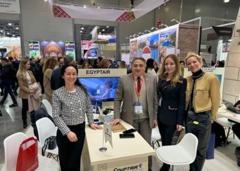 EgyptAir showcases latest services at Moscow exhibition