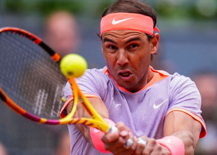 Nadal makes winning start in Madrid 1 - Egyptian Gazette Rafael Nadal