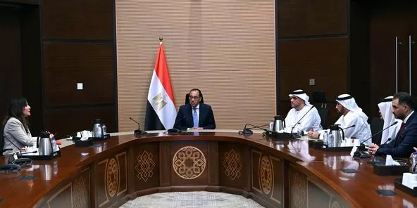 Madbouli discusses with Emirati officials future expansions in oil, gas industries 2 - Egyptian Gazette Madbouli discusses with Emirati officials future expansions in oil, gas industries 1 - Egyptian Gazette