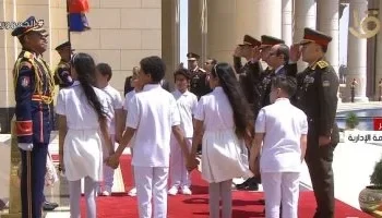 President Sisi lays wreath at memorial of unknown soldier in NAC