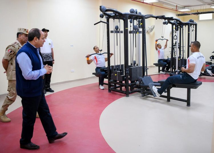 Sisi inspects Military Academy in NAC 1 - Egyptian Gazette