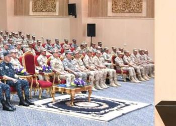 Defence min. witnesses main stage of mobilisation command centers projects of air forces, air defense forces