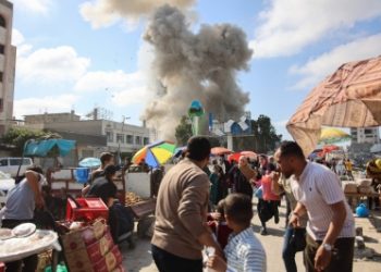 Israel pounds Gaza as Iran attack threat puts region on edge