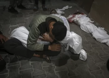 Israeli strikes on southern Gaza city of Rafah kill 18, mostly children, as US advances aid package