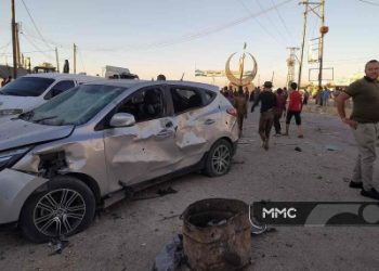 Syrian state media reports explosive device blows up car in Damascus