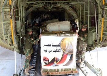 Egypt continues to airdrop aid to Gaza
