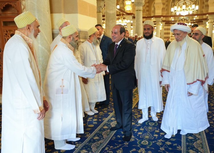 President Sisi opens Al Sayyida Zainab Mosque after innovation 2 - Egyptian Gazette President Sisi opens Al Sayyida Zainab Mosque after innovation 1 - Egyptian Gazette