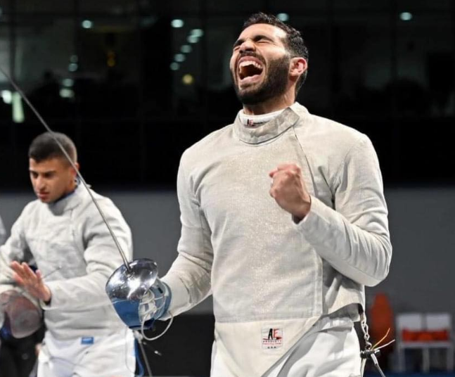 Egypt's Ziad El Sisi wins gold at Sabre Grand Prix in Seoul 2 - Egyptian Gazette Egypt's Ziad El Sisi wins gold at Sabre Grand Prix in Seoul 1 - Egyptian Gazette