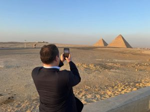 Belarus PM tours Giza Plateau and National Museum of Egyptian Civilisation 7 - Egyptian Gazette