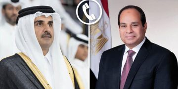 Sisi, emir of Qatar probe joint efforts to reach ceasefire in Gaza