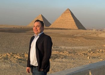 Belarus PM tours Giza Plateau and National Museum of Egyptian Civilisation