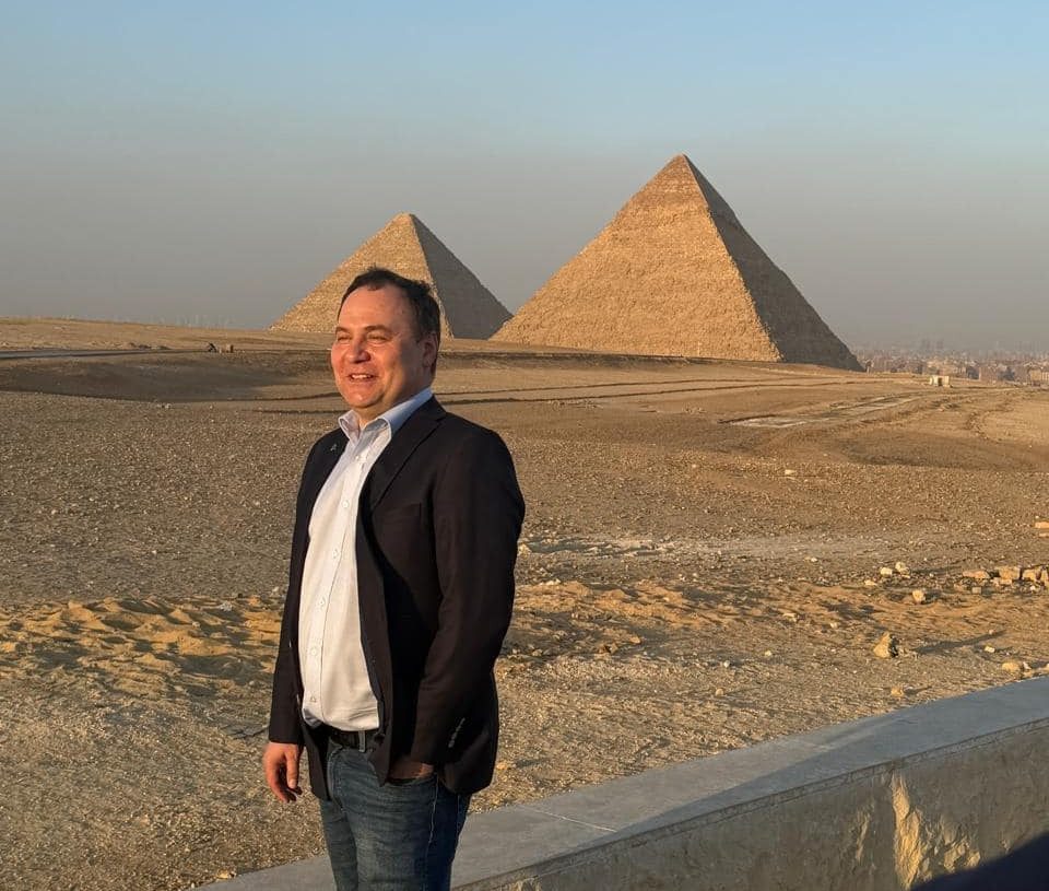 Belarus PM tours Giza Plateau and National Museum of Egyptian Civilisation 1 - Egyptian Gazette