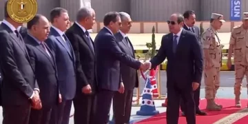 Sisi arrives at Dabaa Corridor to witness harvest season of agricultural project