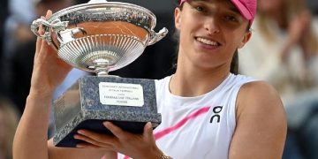 Swiatek claims 3rd Rome title