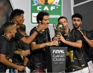 President Sisi congratulates Zamalek after winning CAF Confed Cup 29 - Egyptian Gazette
