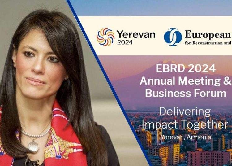 Int'l cooperation min. named vice-chair of EBRD annual meetings 2 - Egyptian Gazette Int'l cooperation min. named vice-chair of EBRD annual meetings 1 - Egyptian Gazette