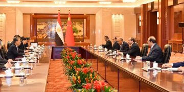 Sisi meets with Chairman of Chinese National People’s Congress Standing Committee