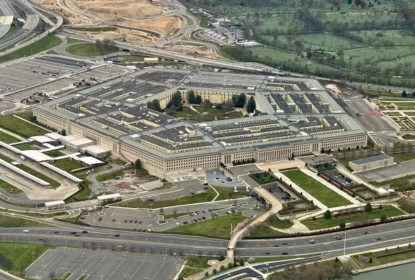 US mistakenly killed civilian in 2023 Syria strike, Pentagon says 1 - Egyptian Gazette Aerial view of the Pentagon in Washington, DC, on March 31, 2024. AFP