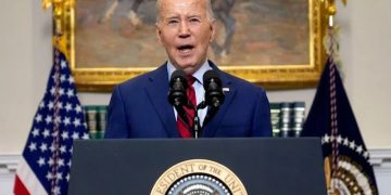 Biden says ‘order must prevail’ during campus protests over war in Gaza
