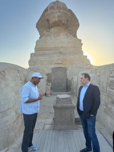 Belarus PM tours Giza Plateau and National Museum of Egyptian Civilisation 5 - Egyptian Gazette