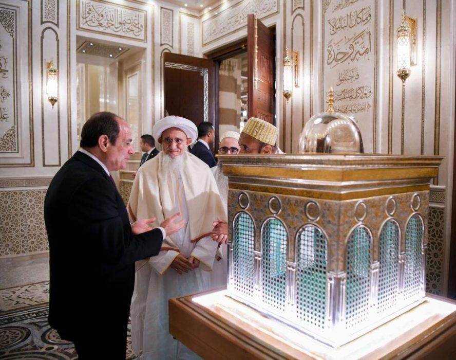 President Sisi opens Al Sayyida Zainab Mosque after innovation 8 - Egyptian Gazette President Sisi opens Al Sayyida Zainab Mosque after innovation 7 - Egyptian Gazette