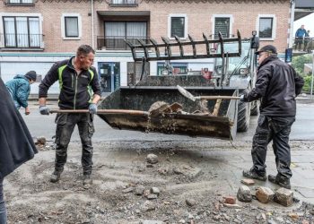 Floods in parts of northern Europe after heavy rains