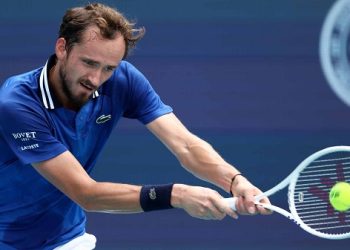 Medvedev reaches Rome last 16